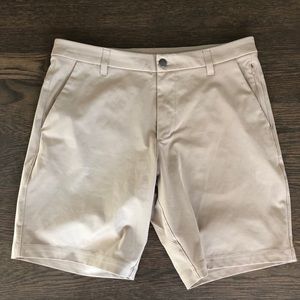 COPY - Lululemon Men’s slim commission shorts, sz 32! 9” length.